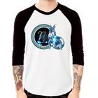 Camiseta Raglan Signo Capricórnio Astrologia Manga 3/4 - Foca na Moda