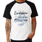 Camiseta Raglan Sou de Escorpião - Foca na Moda