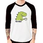 Camiseta Raglan Tea-Rex Manga 3/4 - Foca na Moda