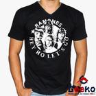 Camiseta Ramones 100% Algodão Hey Ho Let's Go Rock Geeko