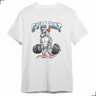 Camiseta Rato Musk Gym Rat Musculação 100%Algodão Streetwear