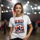 Camiseta RBD Rebeldes Vintage Tour 2023 Lançamento