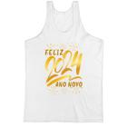 Camiseta Regata Ano Novo 2024 estouros de fogos