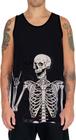 Camiseta Regata Arte Tumblr Esqueletos Caveira Ossos Moda 15