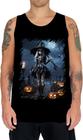 Camiseta Regata Bruxa Caveira Halloween 21 - Kasubeck Store