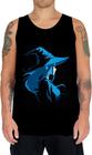 Camiseta Regata Bruxa Halloween Azul Festa 12 - Kasubeck Store