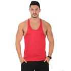 Camiseta regata cavada masculina estilo nadador treino academia - DuMineiro