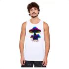 Camiseta Regata Cogumelos neon