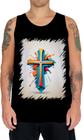 Camiseta Regata da Cruz de Jesus Igreja Fé 44