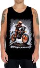 Camiseta Regata de Motocross Moto Adrenalina 6