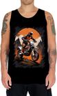 Camiseta Regata de Motocross Moto Adrenalina 8