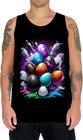 Camiseta Regata de Ovos de Páscoa Artísticos 6