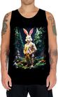 Camiseta Regata Do Coelhinho da Páscoa Polígonos 4
