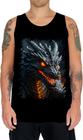 Camiseta Regata Dragão Dragon Chamas Infernal Fogo 5