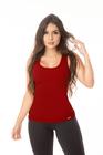 Camiseta Regata Feminina Blusa Ribana Tarelles - T0506