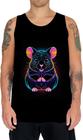 Camiseta Regata Hamster Neon Pet Estimação 20