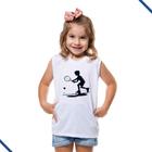 Camiseta Regata Infantil Tenista Tenis Esporte Esportista Jogador Jogar