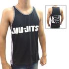 Camiseta/Regata - Jiu Jitsu - Vem pro Chão - Preto/Cinza