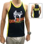 Camiseta Regata Kickboxing the Belt is in the Ring - Preto/Amarelo - Toriuk