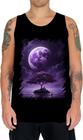 Camiseta Regata Lua Púrpura Luar Roxo Moon Lunar 5