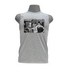 Camiseta regata masculina - David Bowie - Iggy Pop - Lou Reed.