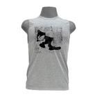 Camiseta regata masculina - Gato Félix Bravo.