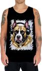 Camiseta Regata Pitbull com Headphones 5