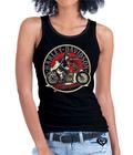 Camiseta regata Rock in Roll Moto FEMININA