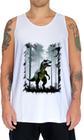 Camiseta Regata T-Rex Tiranossauro Dinossauro Jurássico 3