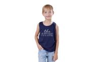 Camiseta Regata The Future Azul Marinho Le Marques Infantil Menino Tamanho 8