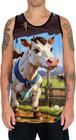 Camiseta Regata Tshirt Animais da Fazenda Vaquinhas HD 1