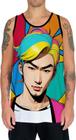 Camiseta Regata Tshirt K-pop Moda Coreana Pop Art Ásia 12