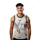 Camiseta Regata Verão Estilo Moda Praia Animals Nature Funny Cartoon 934