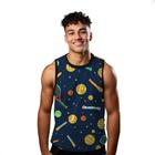 Camiseta Regata Verão Estilo Moda Praia Tênis Esporte Cartoon Bolas 1042