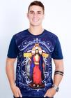 Camiseta Religiosa Católica Jesus das Santas Chagas CTF1004
