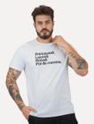 Camiseta Reserva Masculina Regular Pai De Princesa Branca