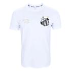 Camiseta Retrô Mania Santos 1978 Home Masculino - Branco