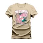 Camiseta Revenge Varias Cores Estampada Confortável