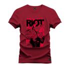 Camiseta Riot Algodão Estampada Unissex Nexstar Varias Cores