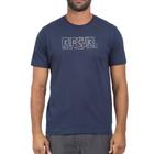 Camiseta Rip Curl Front Repeater SM24 Masculina Dark Navy