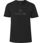 Camiseta Rip Curl Icon Logo Tee Black