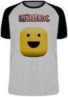 Camiseta Roblox Carinha Blusa Plus Size extra grande adulto ou infantil