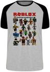 Camiseta Roblox Skins Blusa Plus Size extra grande adulto ou infantil