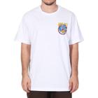 Camiseta Rock City Caveira Bali Surf Branco