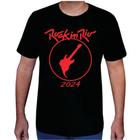 Camiseta Rock In Rio 2024 Camisa Unissex Diversas Cores Novidade Show - Estampa Em DTF