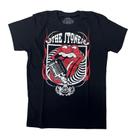 Camiseta Rolling Stones Banda de Rock Blusa Adulto Unissex Bo3001