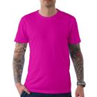 Camiseta Rosa Camisa Masculina Básica Rosa Pink Barbie 100% Algodão 30.1 Premium