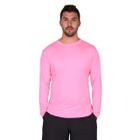 Camiseta Rosa Neon Proteção Uv50 Para Esportes Ao Ar Livre Pesca, Corrida Ciclismo Montanhismo - Outdoor Sports