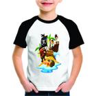 Camiseta Roupa de Criança Kids De Pirata One Personalizado