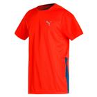 Camiseta Running Favourite Masculino - Vermelho e Azul